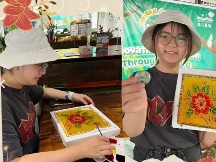 城市互動農場(導覽解說+動物餵食+蠟染DIY+冰棒一支)