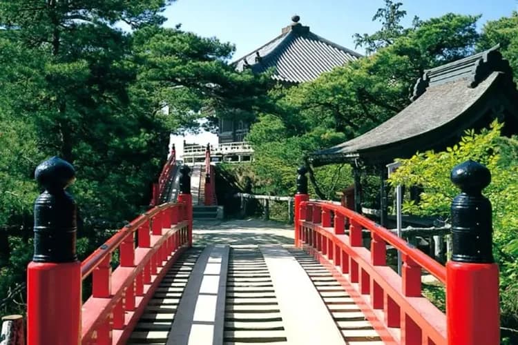 日本三景松島灣(遊覽船+五大堂)