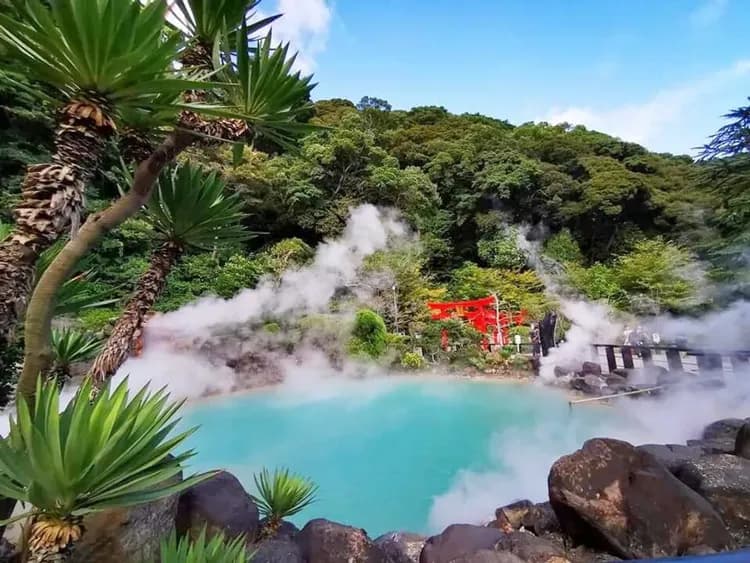 海地獄(足湯體驗)