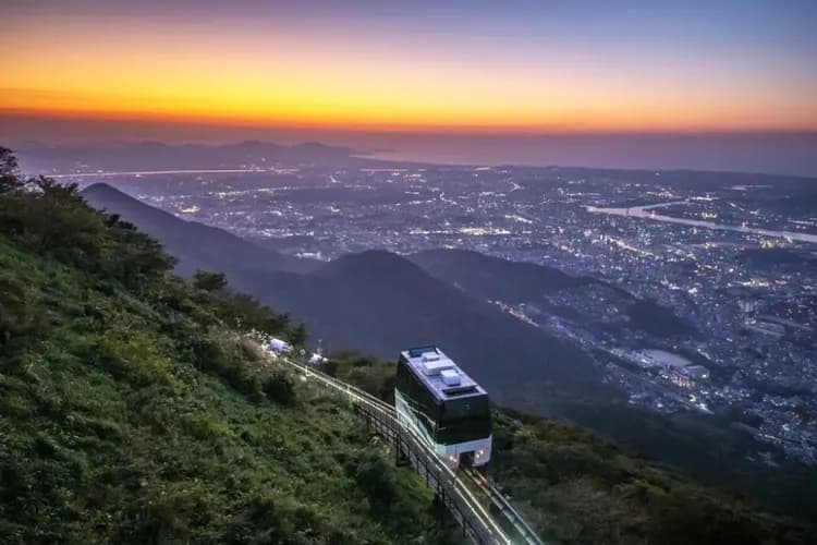 出自官網-皿倉山纜車(日本新三大夜景)