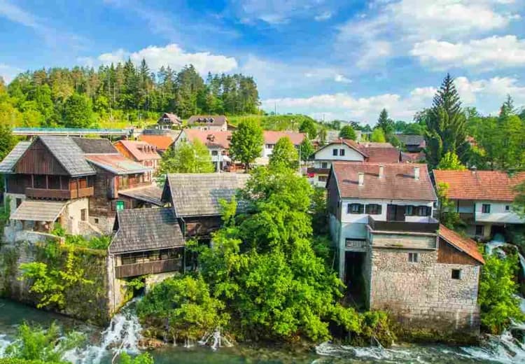 克羅埃西亞景點秘境小鎮水車村