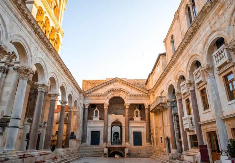 克羅埃西亞景點史普利特戴克里仙宮