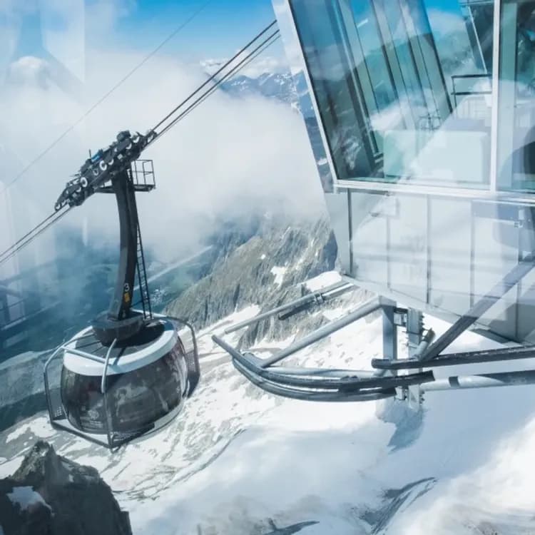 白朗峰旋轉纜車,白朗峰,義大利旅遊,義法旅遊