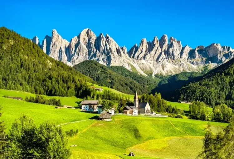 Val de Funes,富內斯山谷,義大利世界遺產,世界文化遺產,多洛米堤