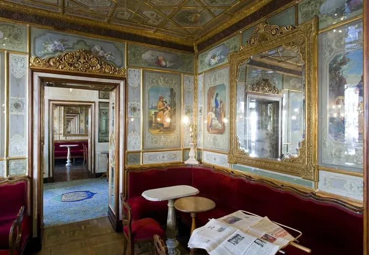 花神咖啡館,威尼斯,世界十大最美咖啡館,花神咖啡下午茶,VENICE,ITALY,義大利