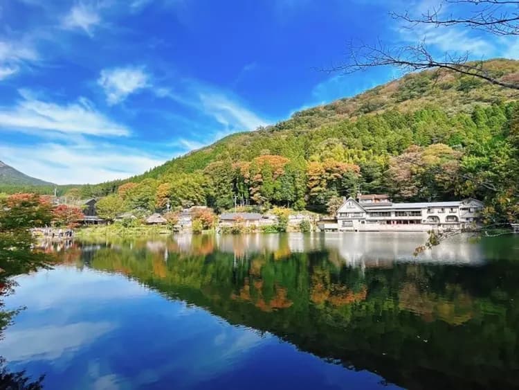 金麟湖、湯布院