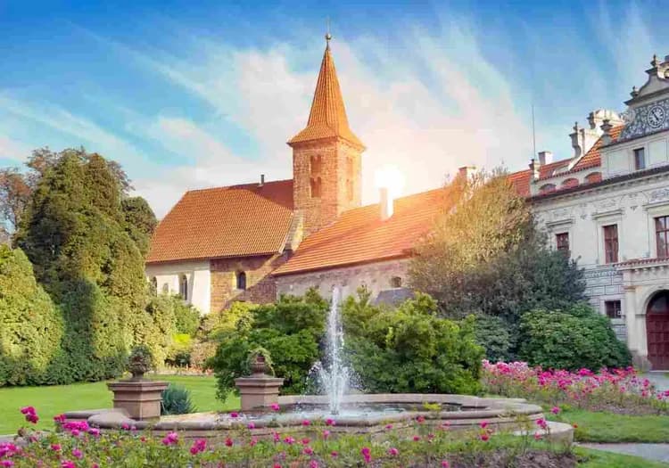 布拉格景點推薦, 世界遺產, 公園賞花