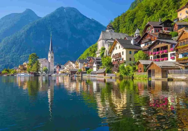 奧地利薩爾斯堡周邊鹽湖區哈修塔特