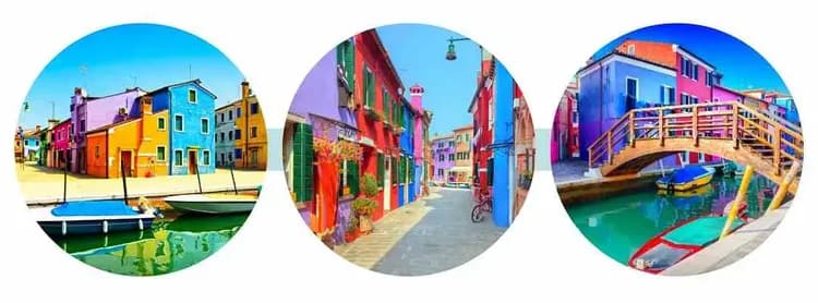 威尼斯彩色島,十大絕美小鎮,義大利威尼斯,威尼斯景點推薦,彩色島