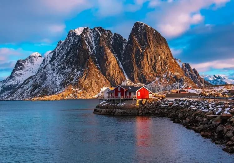 雄獅旅遊,挪威, 羅浮敦,Lofoten,哈姆羅伊,Hamnoy