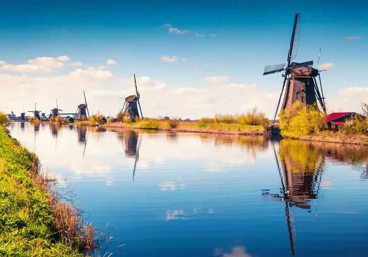 荷蘭, 荷蘭旅遊, 小孩堤防, 風車, 荷蘭風車, 小孩堤防風車群, 荷蘭景點