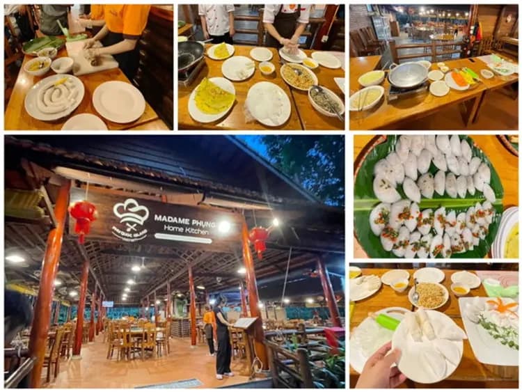 越式廚藝教室(迎賓飲品、烹飪解說及實作、享用晚餐)