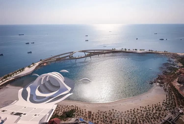 地中海小鎮(親吻之橋)