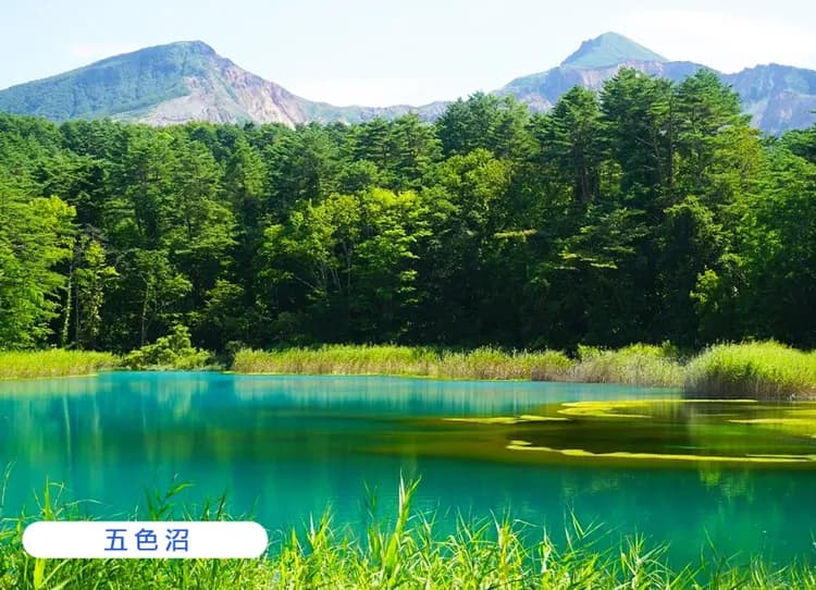 星愛東北五色夢幻魔女之瞳5日.魔女之瞳藏王御釜.陸奧杜之湖畔.銀山溫泉.會津鐵道.五色沼.大內宿.雙溫泉-5