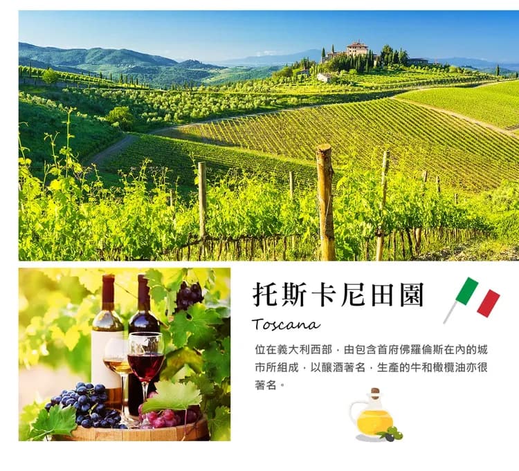 【浪漫打卡．義大利１０日】韓劇取景地、佛羅倫斯、西恩納、天空之城、佩魯賈、蒙達奇諾[含稅簽]-8