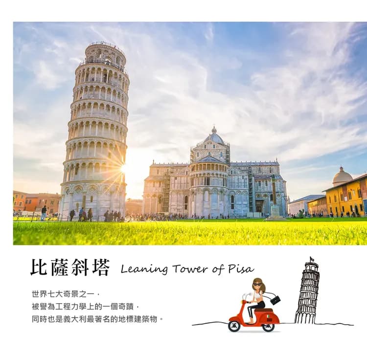 【浪漫打卡．義大利１０日】韓劇取景地、佛羅倫斯、西恩納、天空之城、佩魯賈、蒙達奇諾[含稅簽]-7