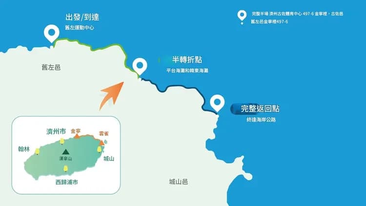 全馬&半馬 路線圖