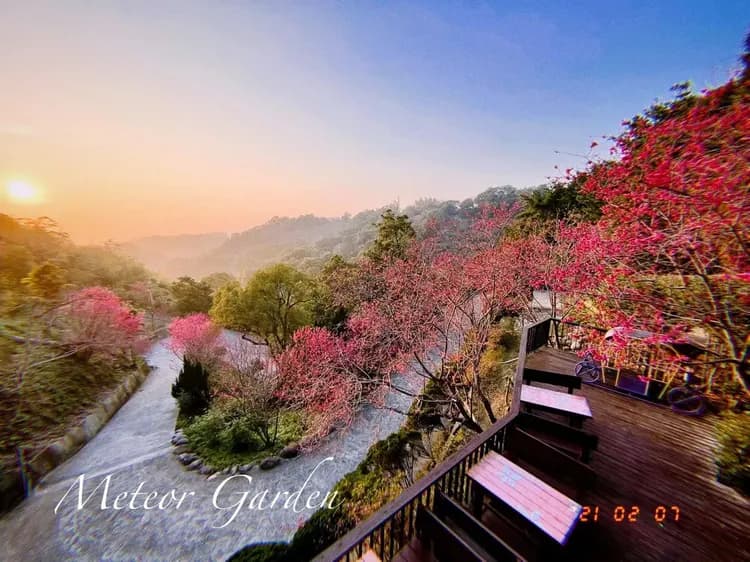 流星花園幸福樂活露營區｜全新上架！百萬夜景、三層樓高溜滑梯、親子友善步道-7
