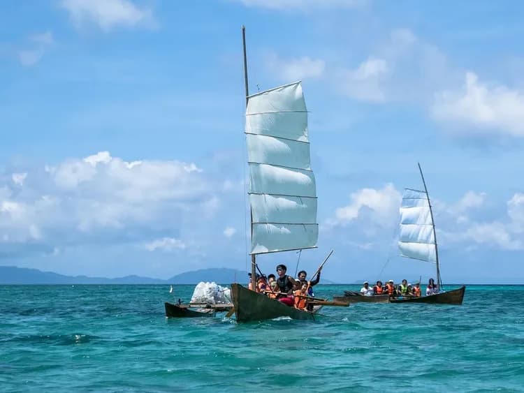 【石垣島傳統文化】沖繩傳統鱶舟帆船體驗｜半日遊・絕美珊瑚礁浮潛套餐・免費攝影-6