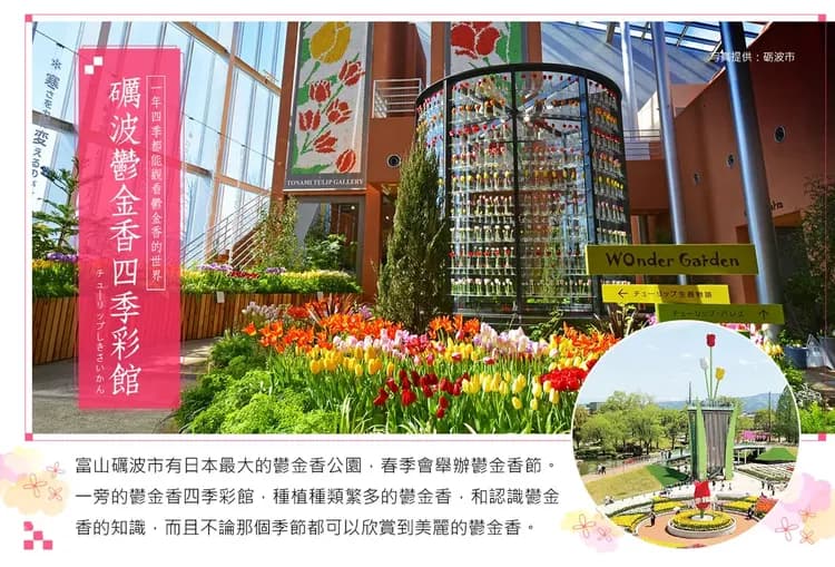 【黑部立山雪牆５日】白川鄉合掌村、鬱金香花海、金澤兼六園、馬籠宿、心齋橋散策[含稅簽]-8