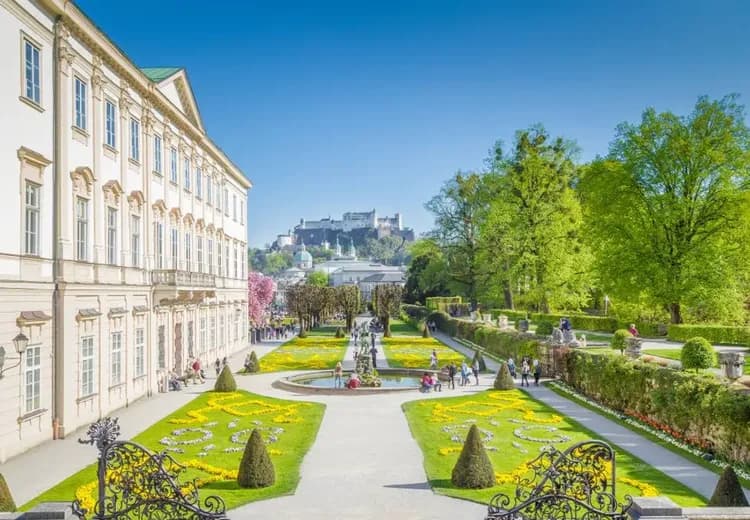 奧地利景點推薦, 真善美拍攝景點米拉貝爾花園
