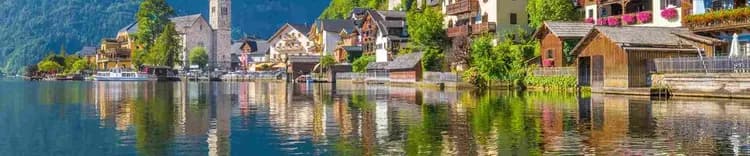 哈爾斯塔特 湖畔美景