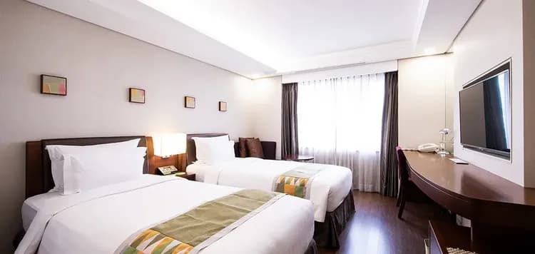 首爾花園飯店 (서울가든호텔 Seoul Garden hotel)-雙床房
