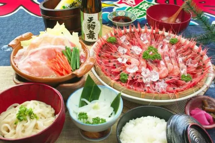 甜蝦吃到飽-日本特色料理