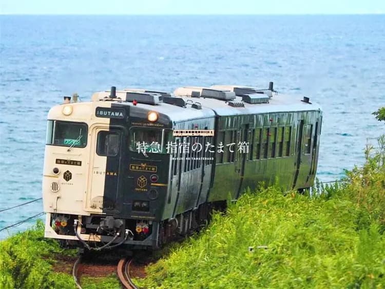 指宿玉手箱列車(鹿兒島中央++指宿；約1小時)