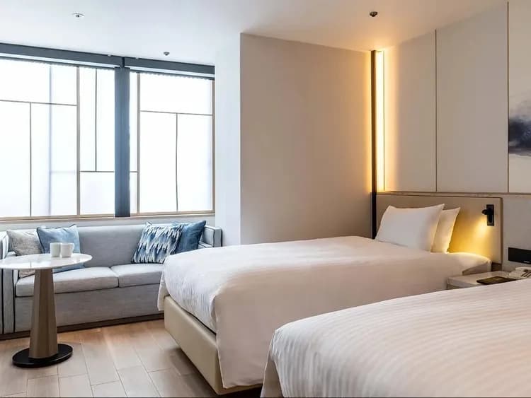 神戶萬怡飯店(Courtyard by Marriott Kobe)-雙床房 示意圖