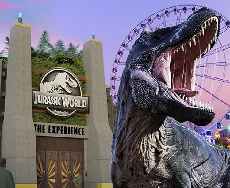 從侏儸紀世界大門展開冒險