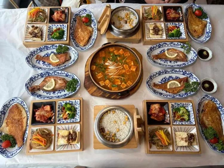 韓國烤魚韓定食-風味餐食