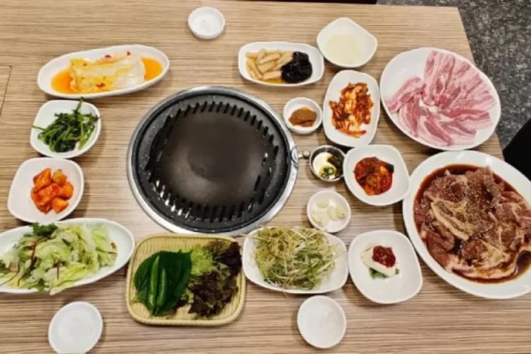 五花肉+秘製豬排烤肉吃到飽-風味餐食