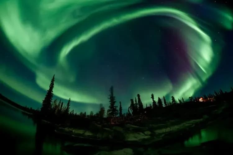 黃刀鎮極光-黃刀鎮(三晚追逐極光)