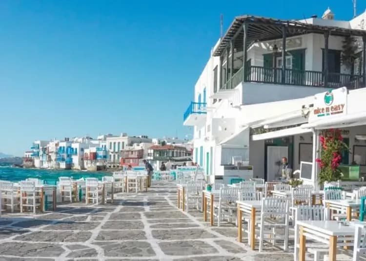 米克諾斯島~小威尼斯區餐廳-美食體驗