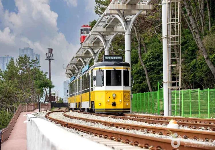 Blue Park Line海雲台海濱列車