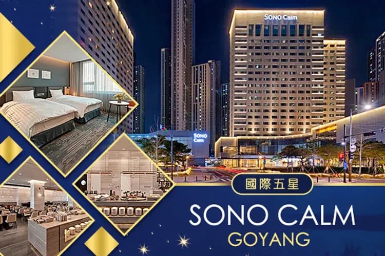 國際五星：SONO CALM GOYANG HOTEL(乙晚)