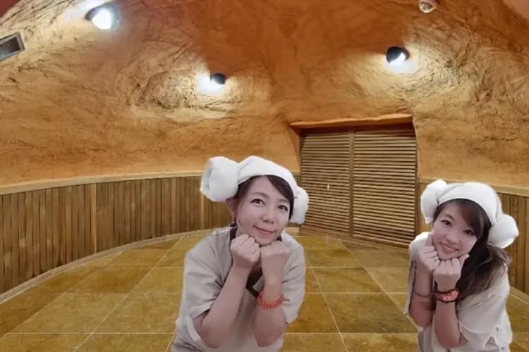 海水溫泉汗蒸幕(含毛巾+專用衣服)