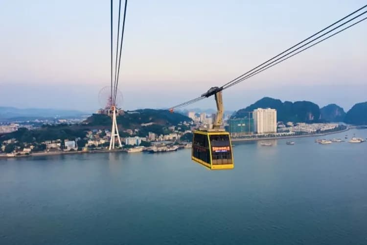 北越超值選～山水雙龍灣、下龍灣遊船、纜車摩天輪、水上木偶劇場五日