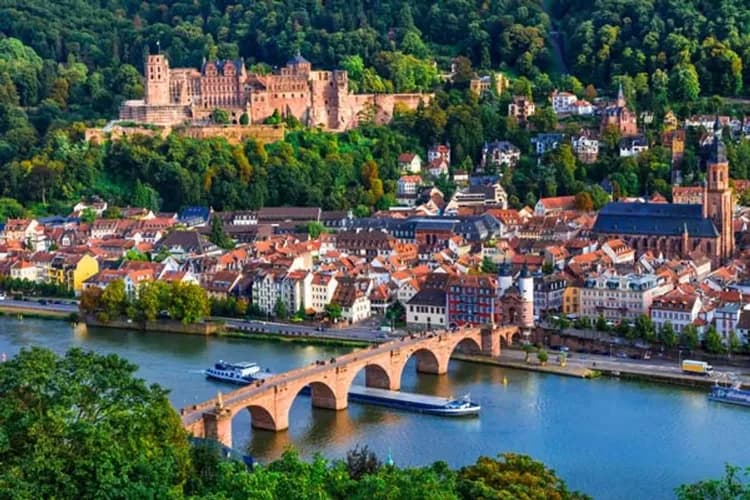 海德堡-海德堡古堡與雙城風情