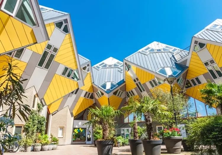 雄獅旅遊,荷蘭旅遊,方塊屋 Cubic House