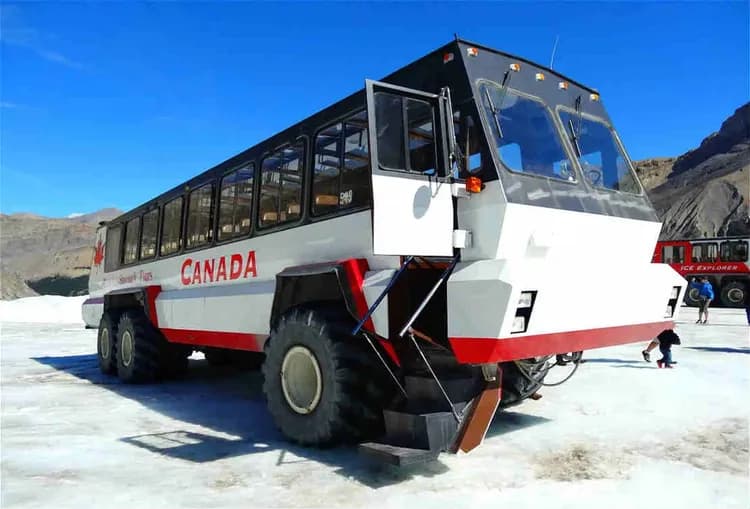 冰原雪車-三種交通工具