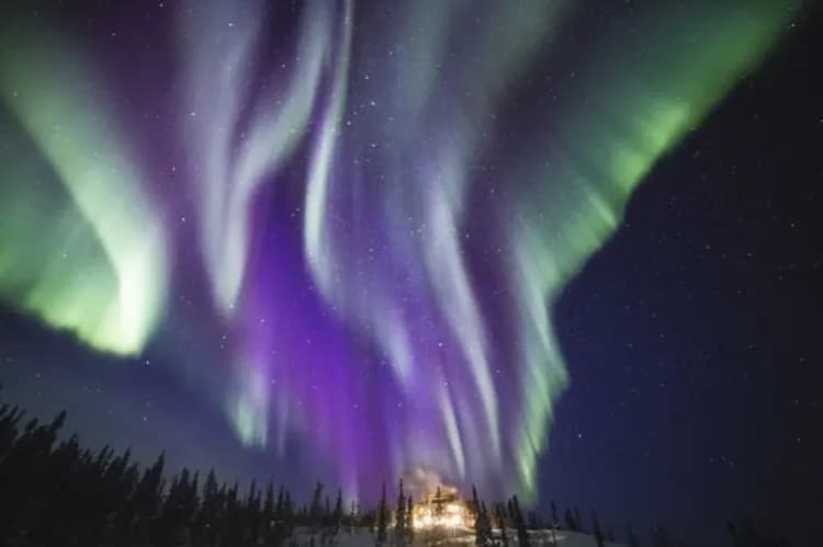 黃刀鎮極光-黃刀鎮(三晚追逐極光)