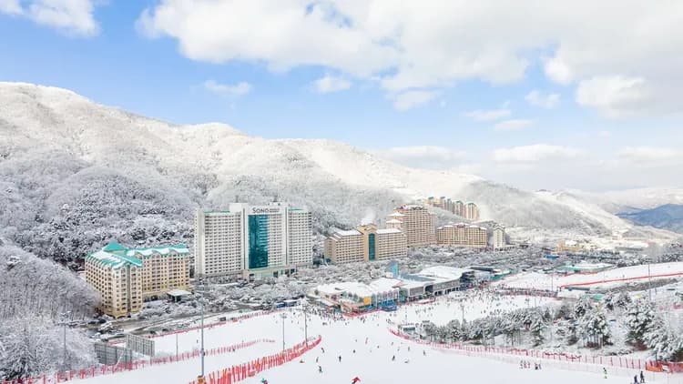 洪川大明SONO VIVALDIPARK滑雪度假村