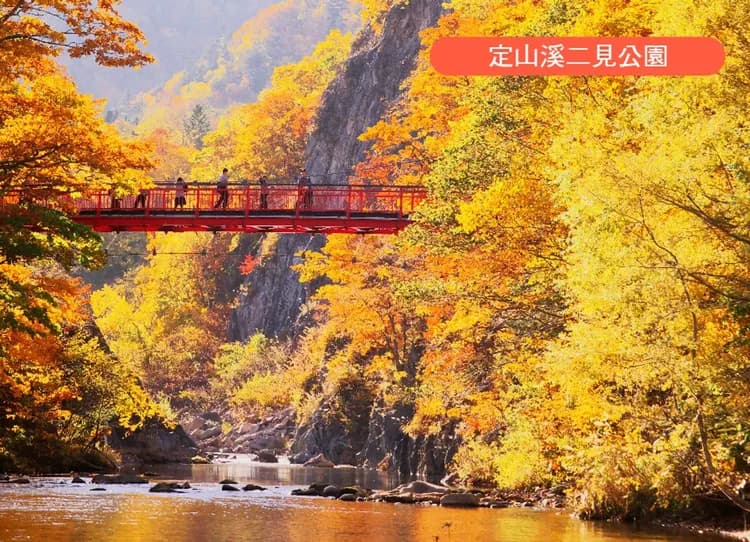 漫遊楓境北海道全覽三溫泉6日.黑岳空中纜車.真鍋庭園.紅色珊瑚草.阿寒湖遊船.豐平峽.層雲峽紅葉燈光.三大螃蟹和牛吃到飽-9