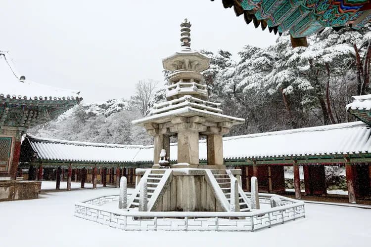 佛國寺-冬景