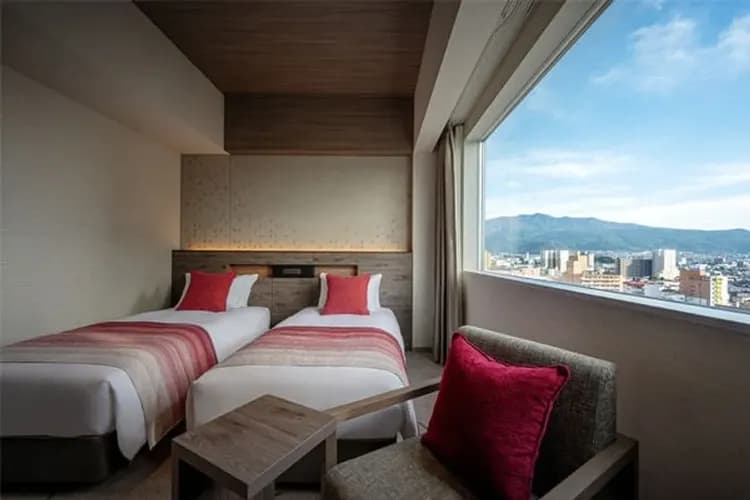 山形大都會飯店－南館 ( Hotel Metropolitan Yamagata South Wing / ホテルメトロポリタン山形 南館 )－雙床房