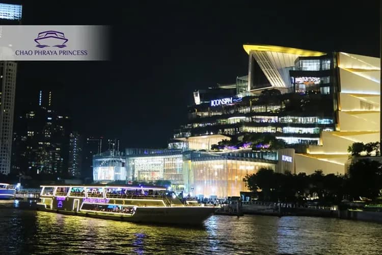 湄南河夜遊船(全程約2小時+船上自助餐)