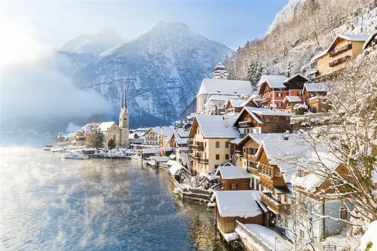 冬遊折2千｜奧捷旅遊｜哈修塔特真善美景點,薩爾茲堡,布拉格城堡,庫倫諾夫,伏爾塔瓦河遊船百匯,布拉格連泊10日-17