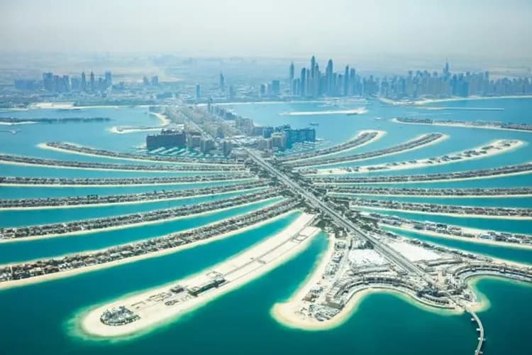 棕櫚島 Palm Jumeirah island-觀景台與摩天輪
